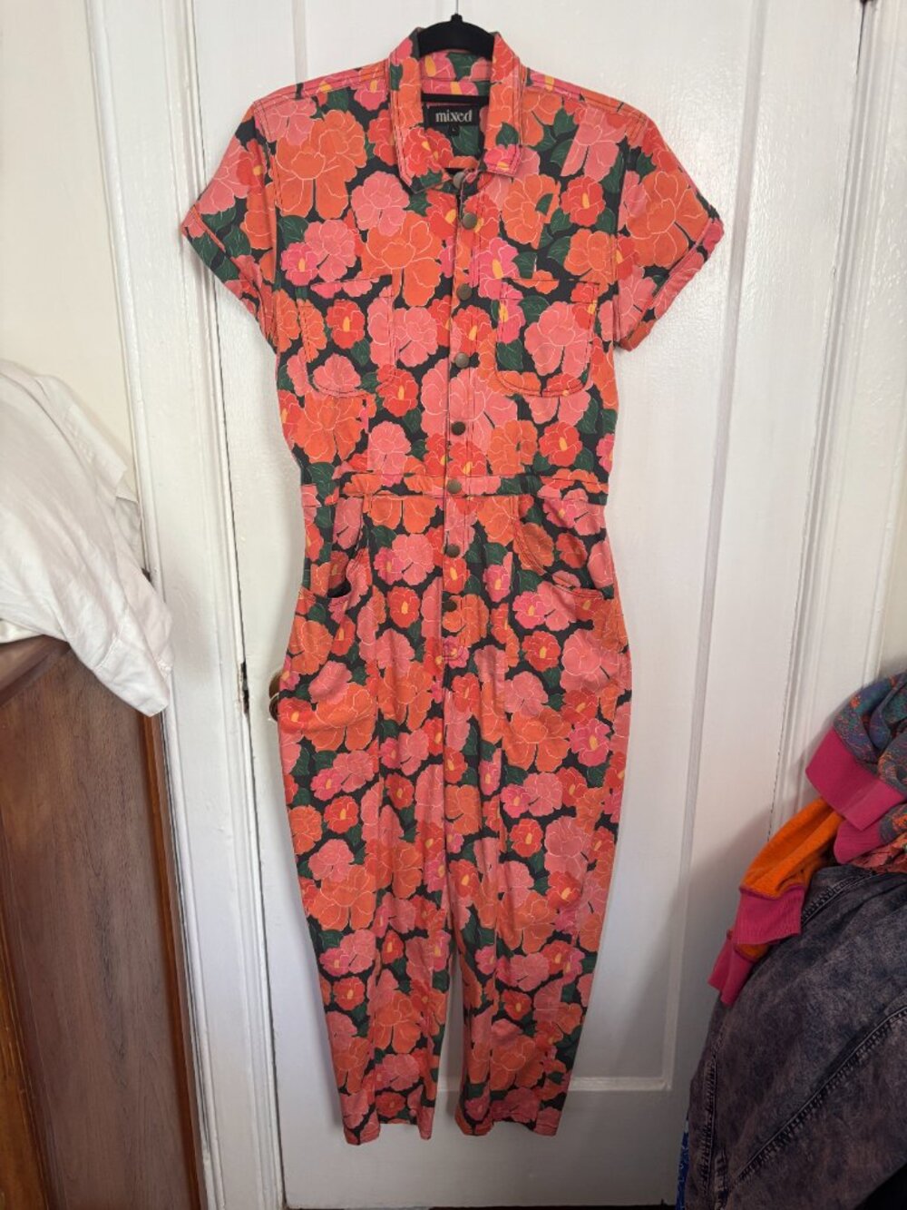 Mixed by Nasrin Classic Floral Jumpsuit